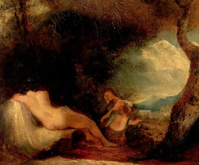 Classical Subject (Venus, Cupid, and Psyche) by William Edward Frost